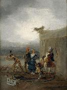 Francisco de Goya Comicos ambulantes